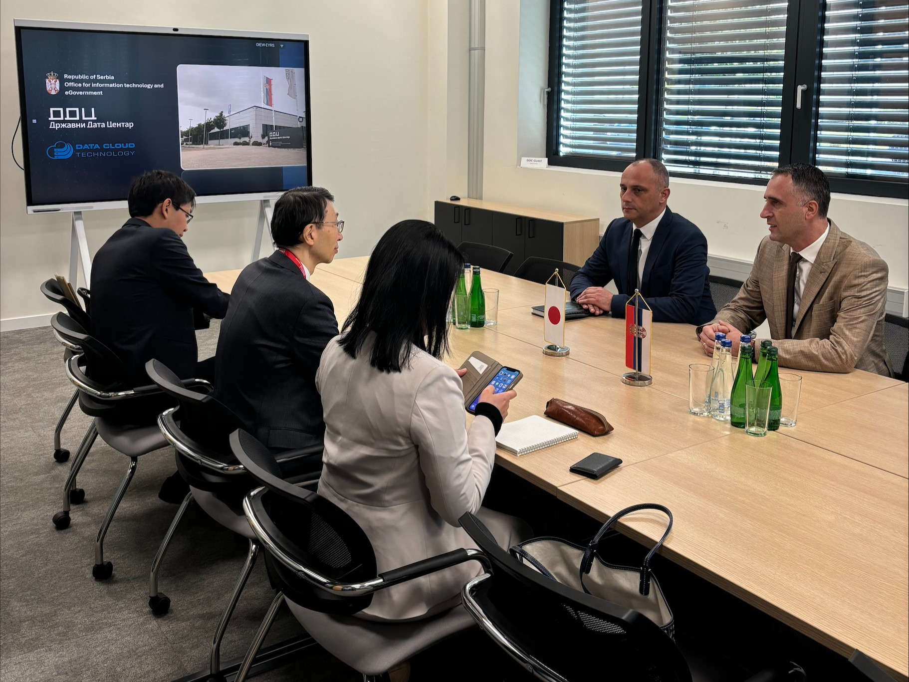 Ambasador Japana u Srbiji u poseti Državnom data centru