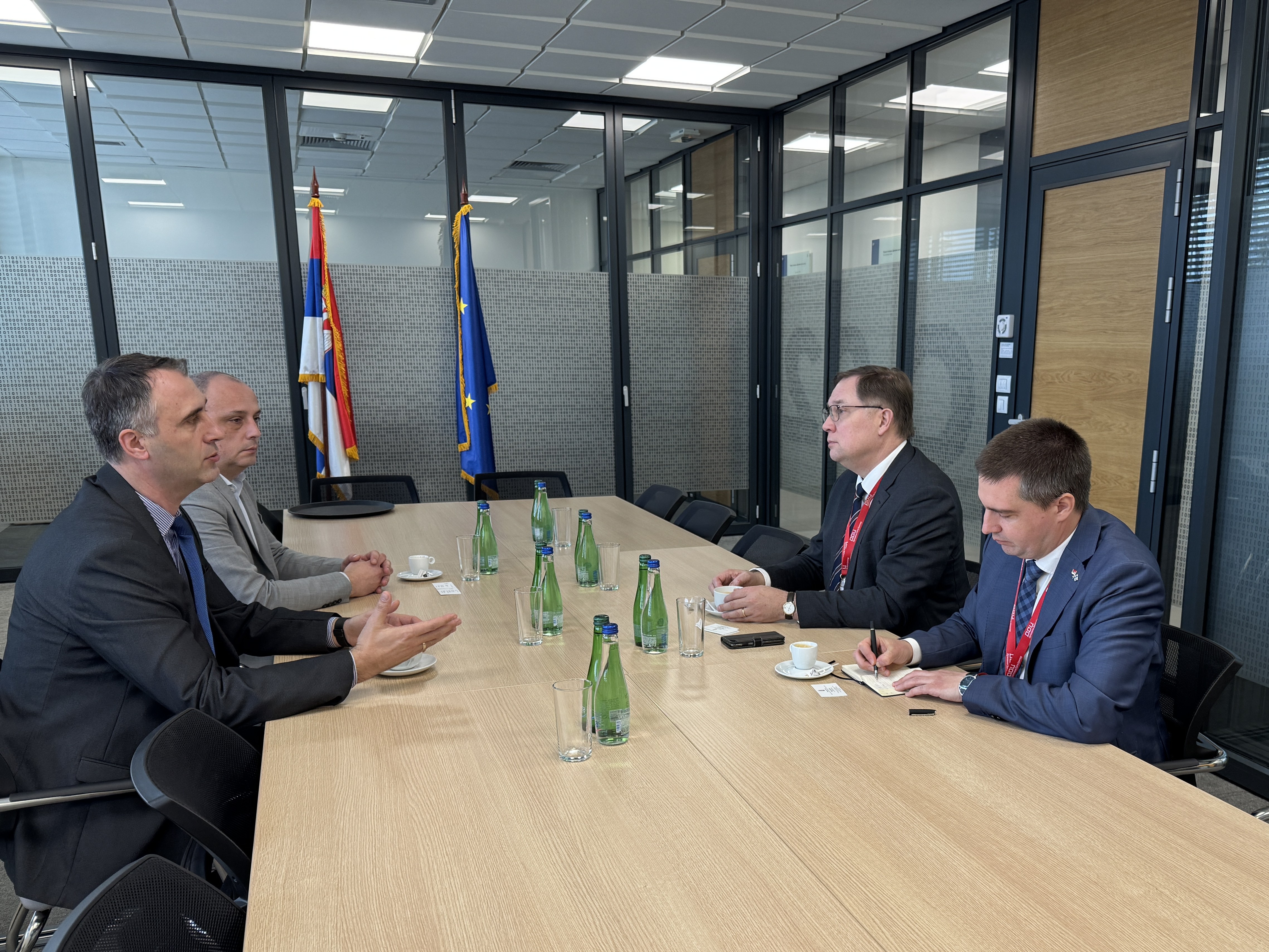 Poseta ambasadora Finske Državnom data centru